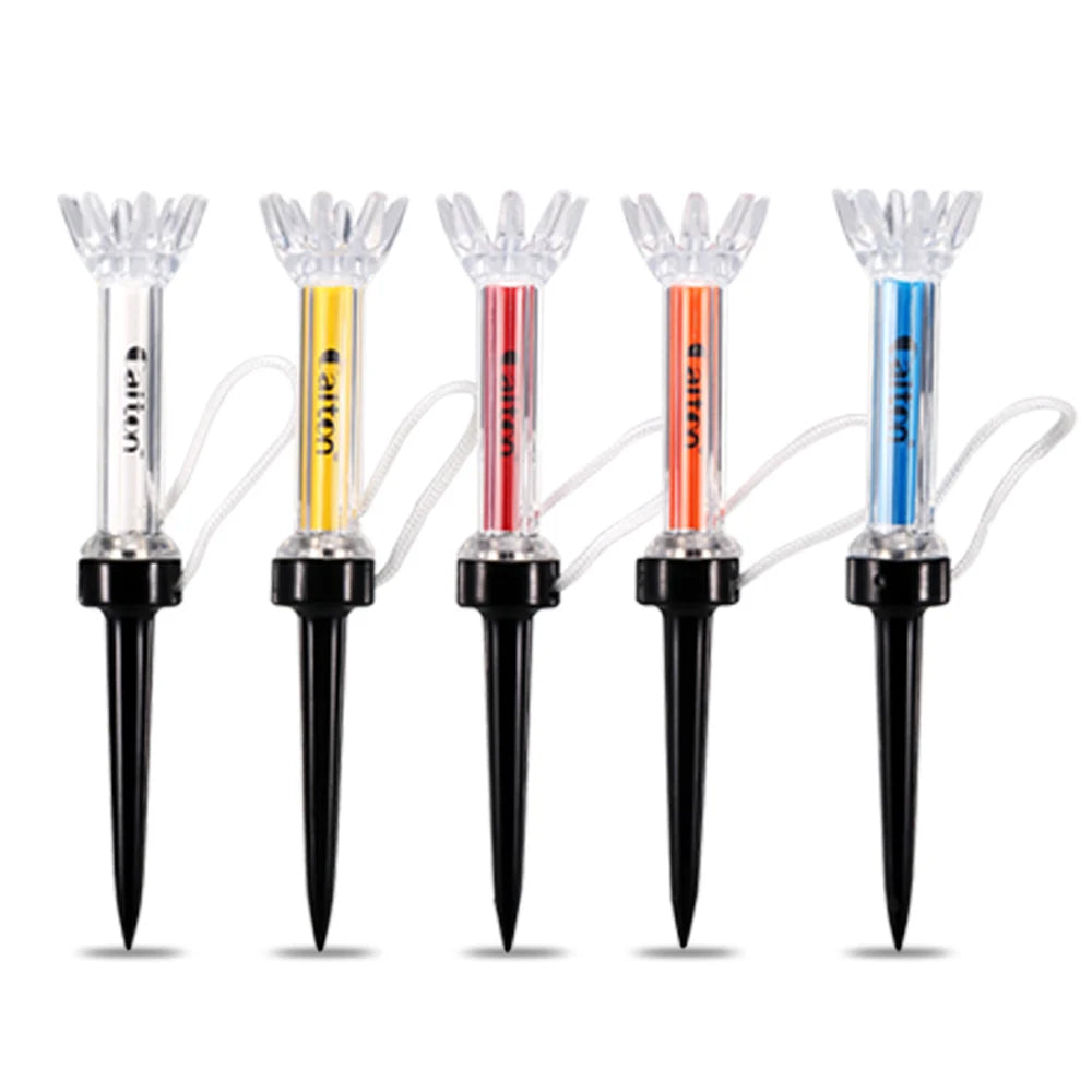 5PCS Golf Tees Plastic Magnetic Golf Accessories Golf ball Tee Golf Training Step Down Golf Ball Holder 79mm/90mm