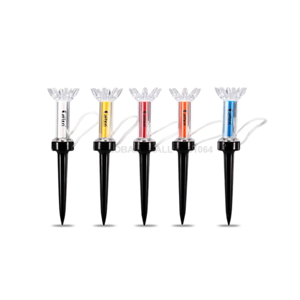 5PCS Golf Tees Plastic Magnetic Golf Accessories Golf ball Tee Golf Training Step Down Golf Ball Holder 79mm/90mm