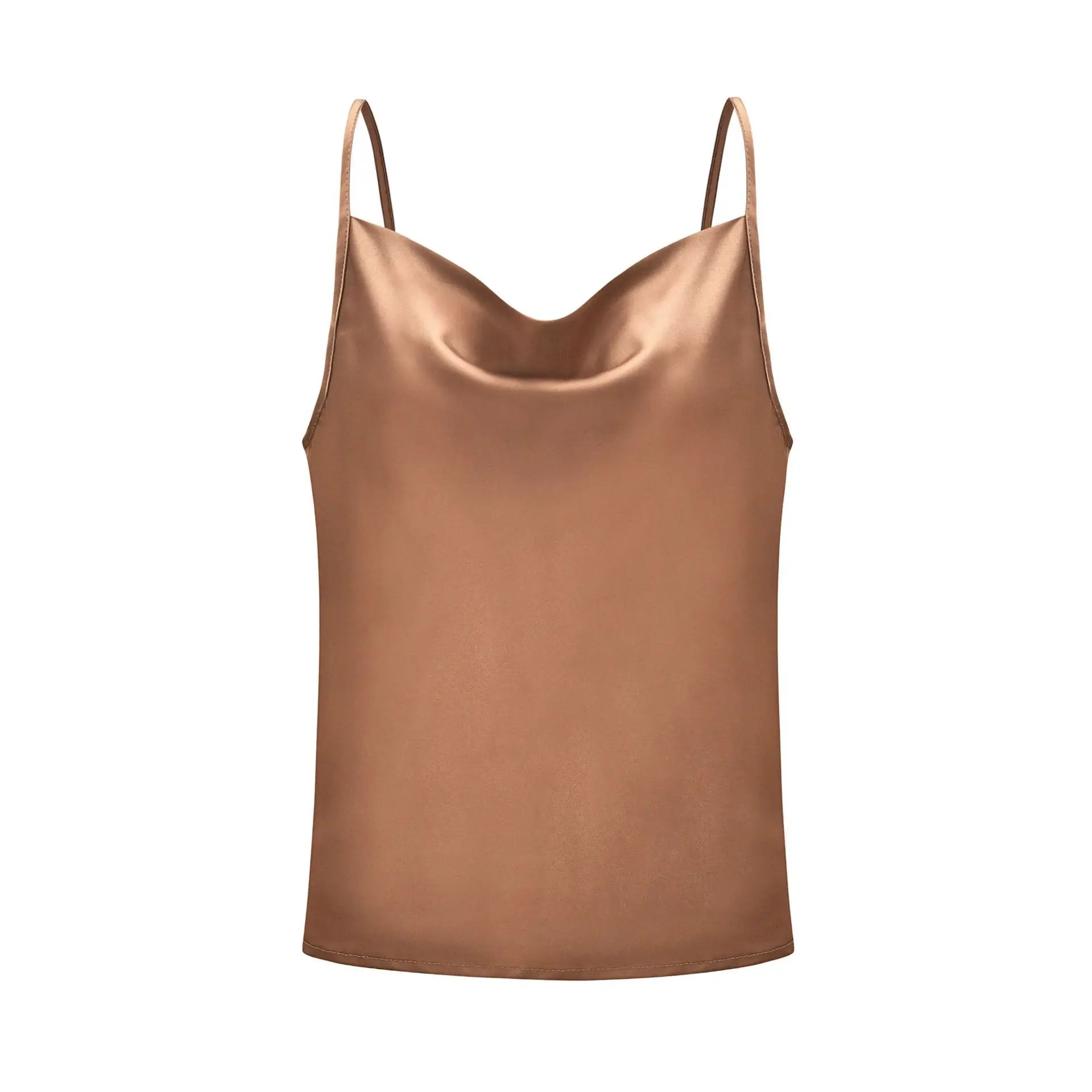 2026 White Women Silk-Like Satin Tops Stye New Collect Summer Sexy Tank For Ladies Strappy Camisole T-Shirts Grunge Femme Clothe