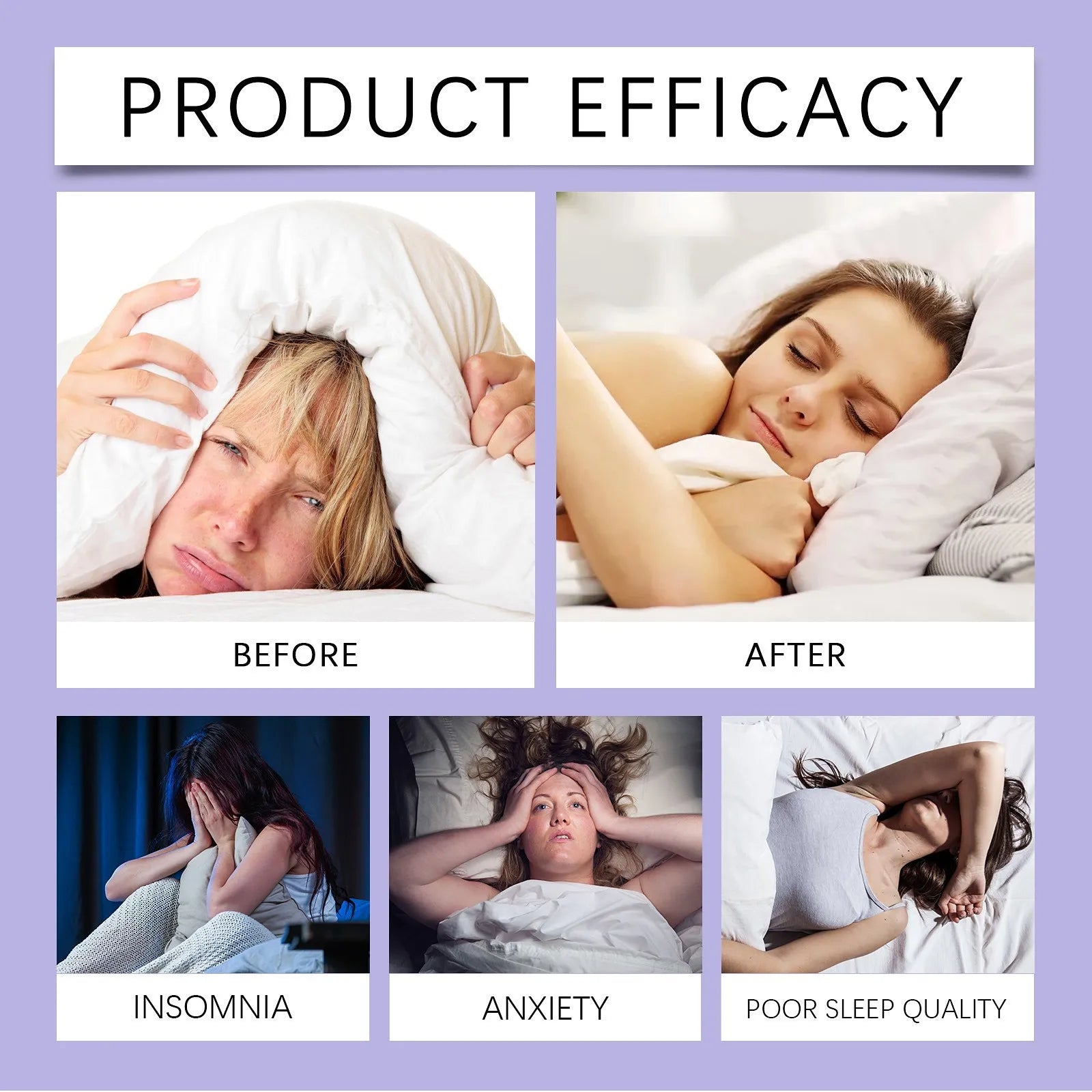 Lavender Sleep Spray 30ml Aromatherapy Sleep Lavender Vanilla Pillow Mist Sleep Pillow Spray For Room Deep Sleep Spra