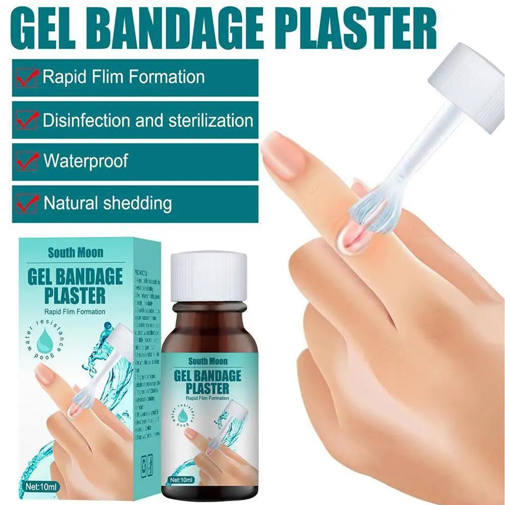 Liquid Band-Aid Waterproof Wound Healing Gel Disinfecting Adhesive Patch Wound FastHealing Gel Bandage Hemostatic Liquid 10ml
