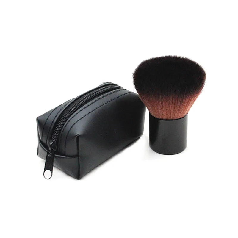Makeup Brush Beauty Tool - 1Pcs Foundation, Blush, Concealer, Contour, Highlight, Cheek Brush for Blending, Round Angled Top