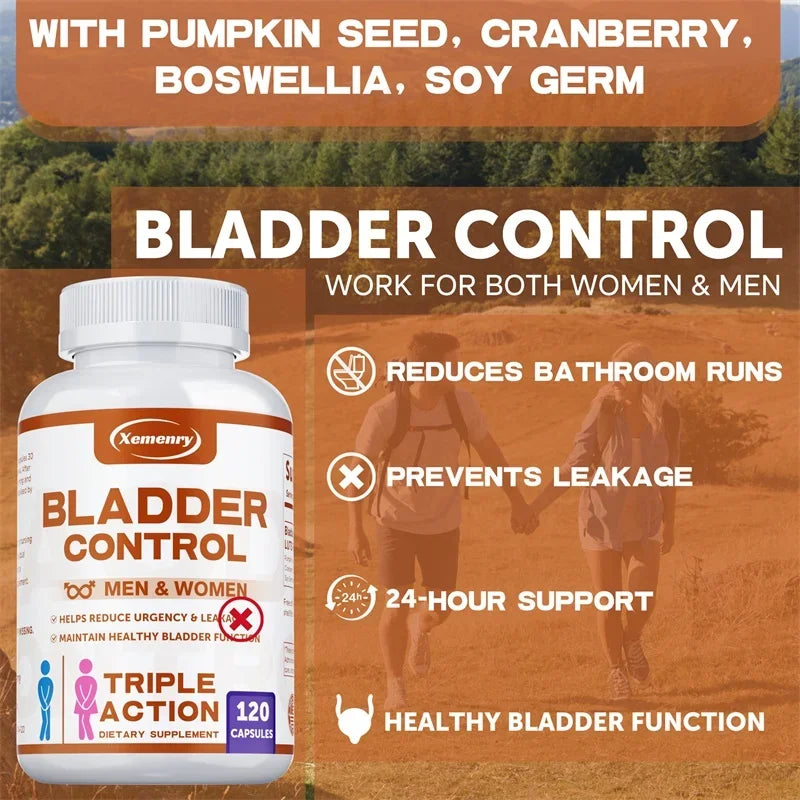 Bladder Control Supplement - Promotes Metabolism,Supports Urinary Tract Health,Reduce Urinary Frequency and Urgency