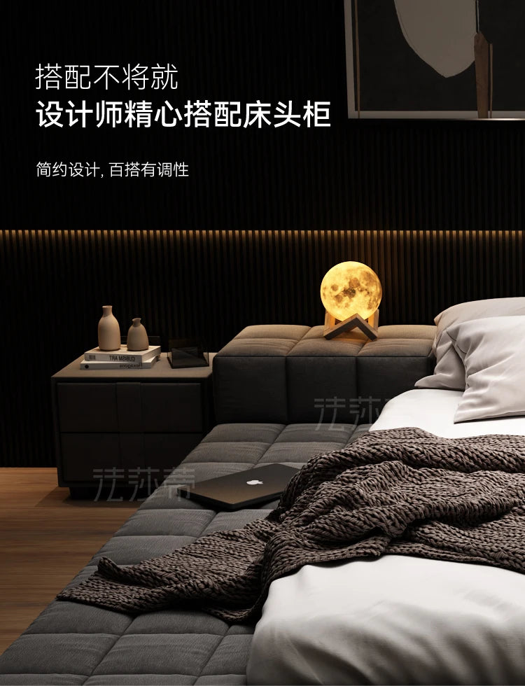 Europian Modern Bed Aesthetic Unique Sleeping Double Bed Children 180x200 Cama De Lujo Para Dormitorio House Accessories