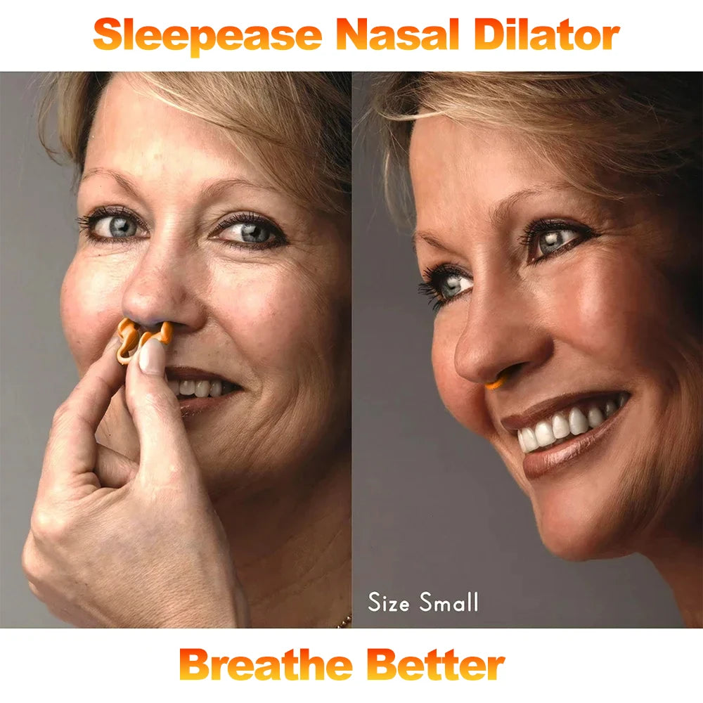 2Pcs/Box Anti Snore Apnea Nose Clip Anti-Snoring Breathe Aid Stop Snore Device Sleeping Aid Equipment Stop Snoring Sleep Aid