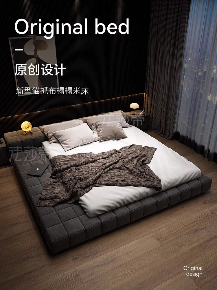 Europian Modern Bed Aesthetic Unique Sleeping Double Bed Children 180x200 Cama De Lujo Para Dormitorio House Accessories