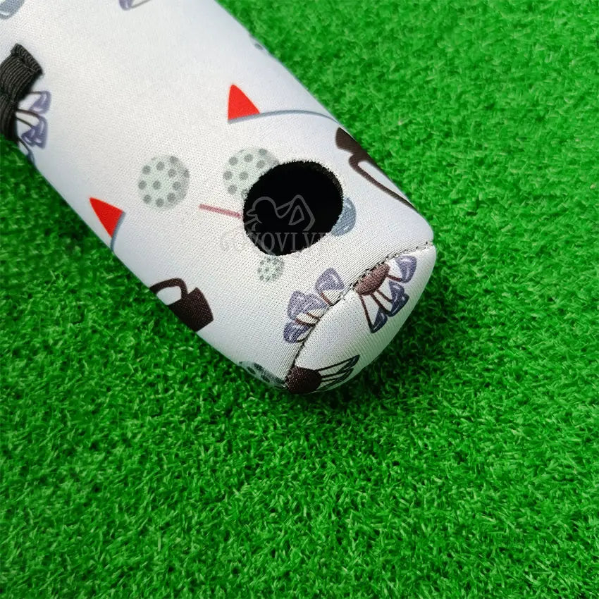 1pc Golf Ball Bag with Hanging Clip Buckle for 3 Golf Balls Golf Ball Storage Bag Portable Golf Tee Bag Golf Accessories